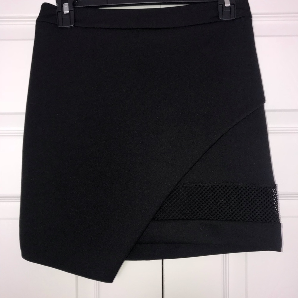 Express Asymmetrical Mini Skirt